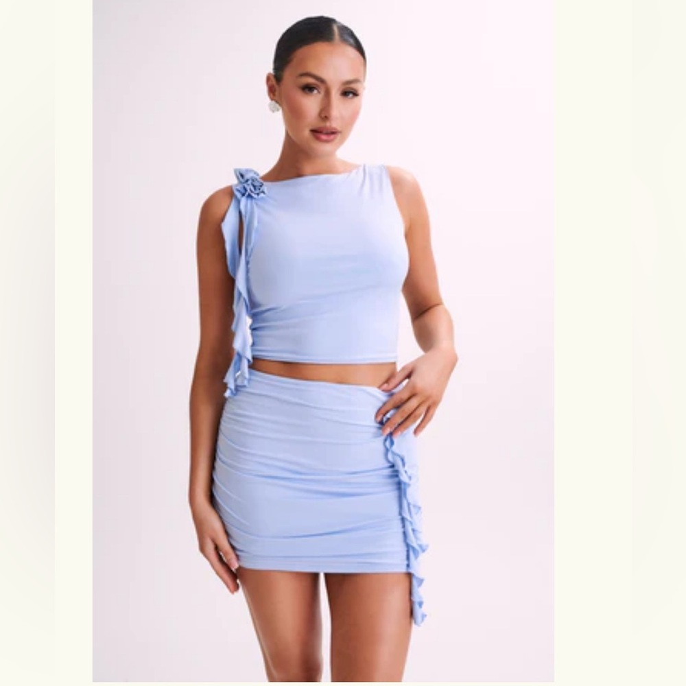 Meshki Powder Blue Isabella Rose Set